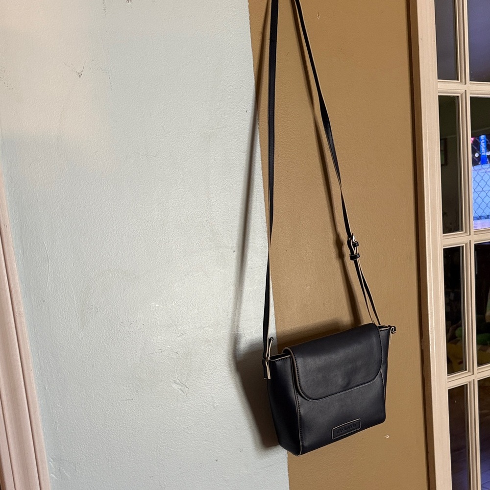 Vera Bradley Leather Navy Crossbody Bag